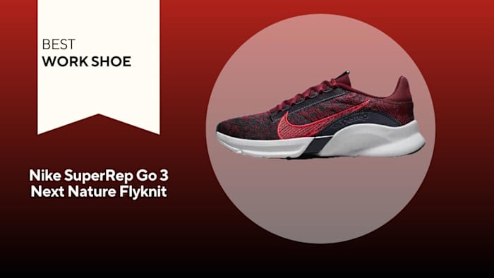 Black and red with white sole Nike SuperRep